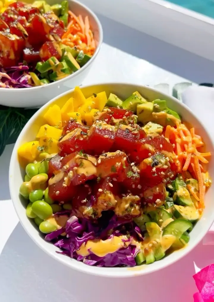 tuna-poke-bowls