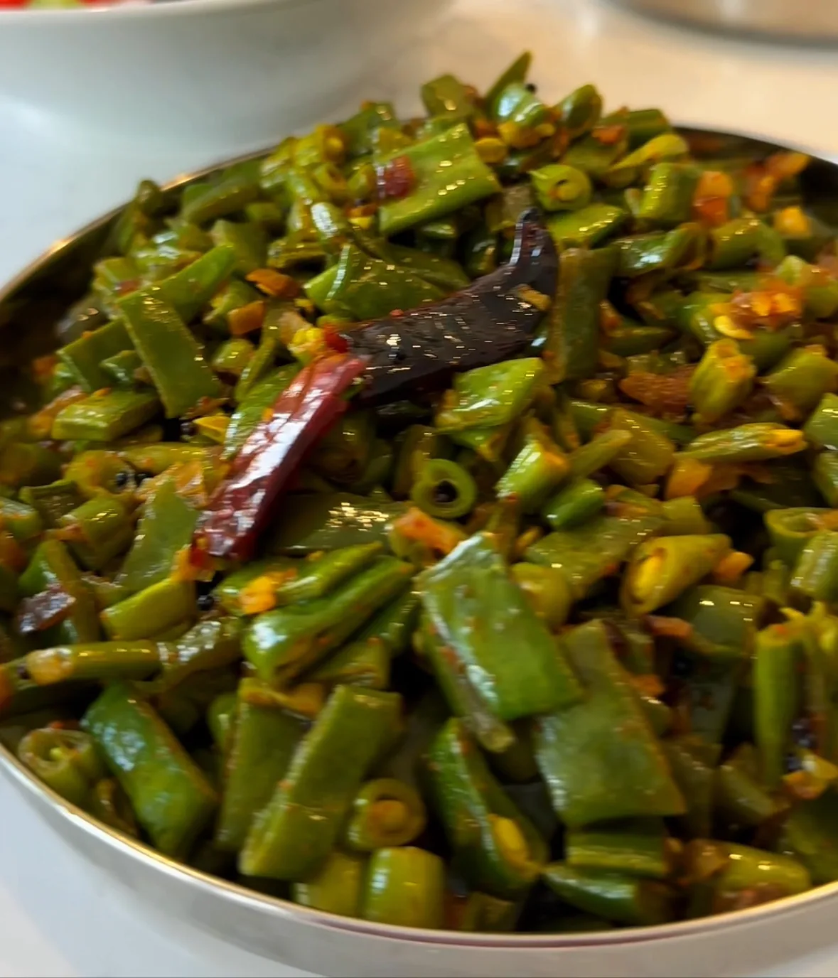 green-bean-bhaji