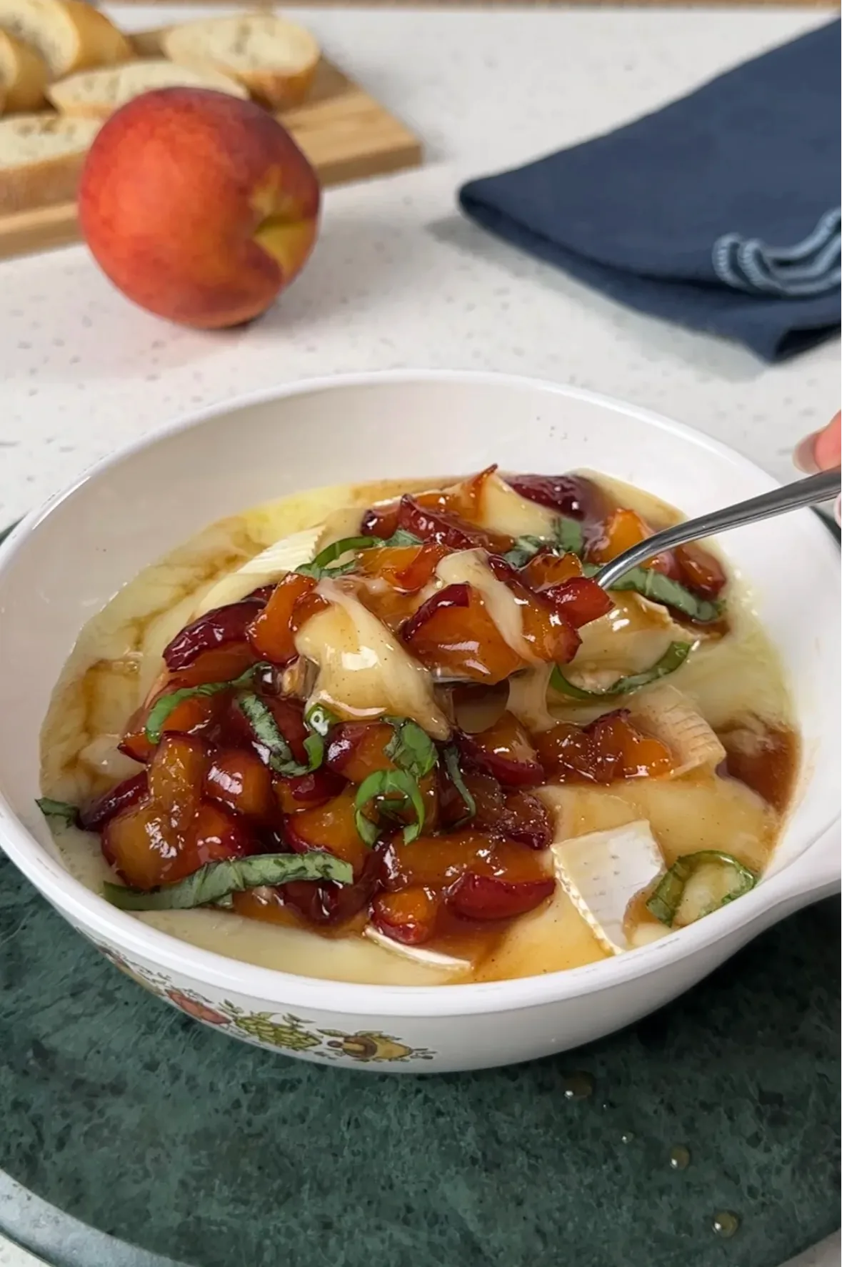 grilled-peach-baked-brie
