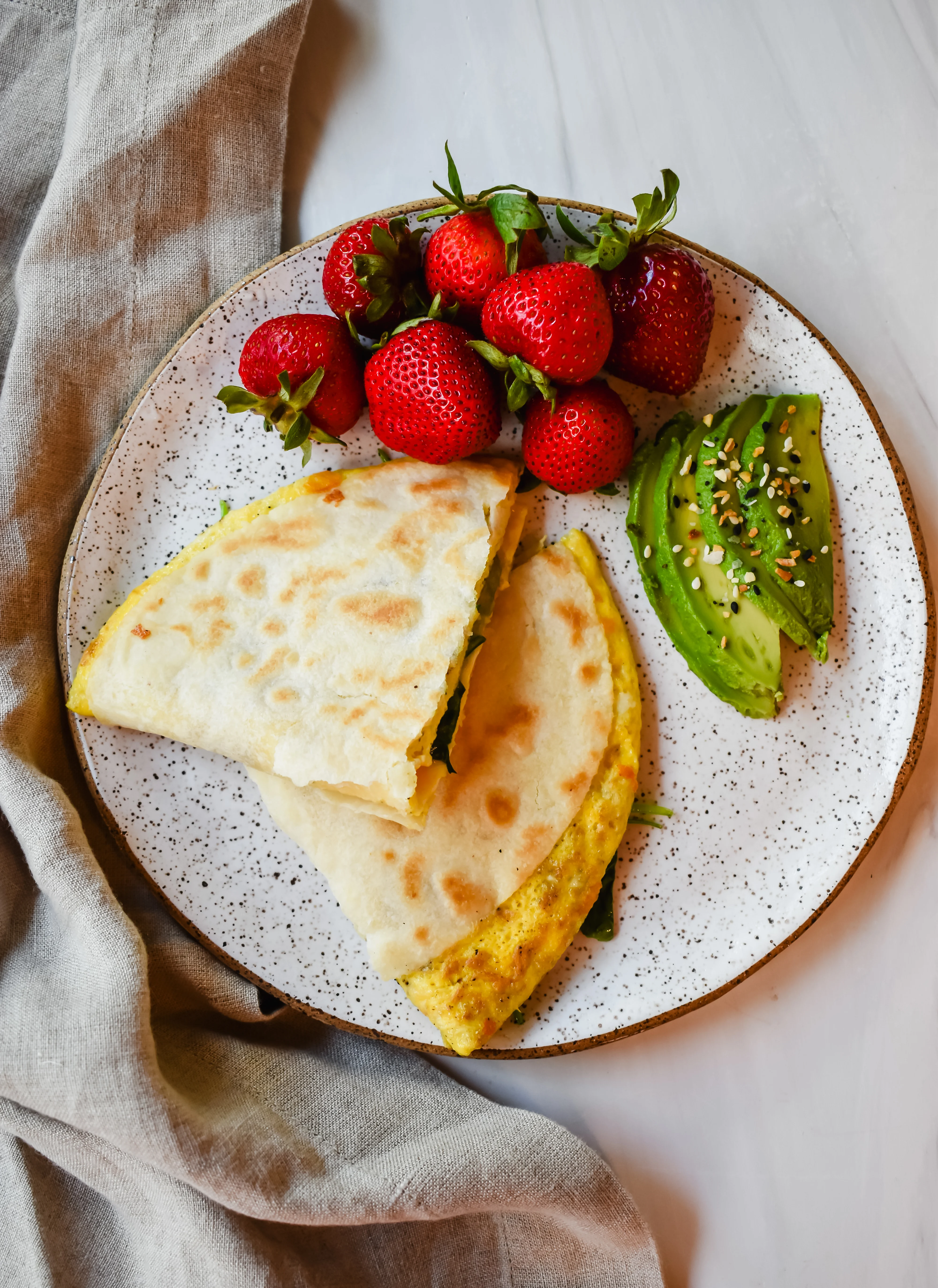 one-pan-breakfast-quesadilla