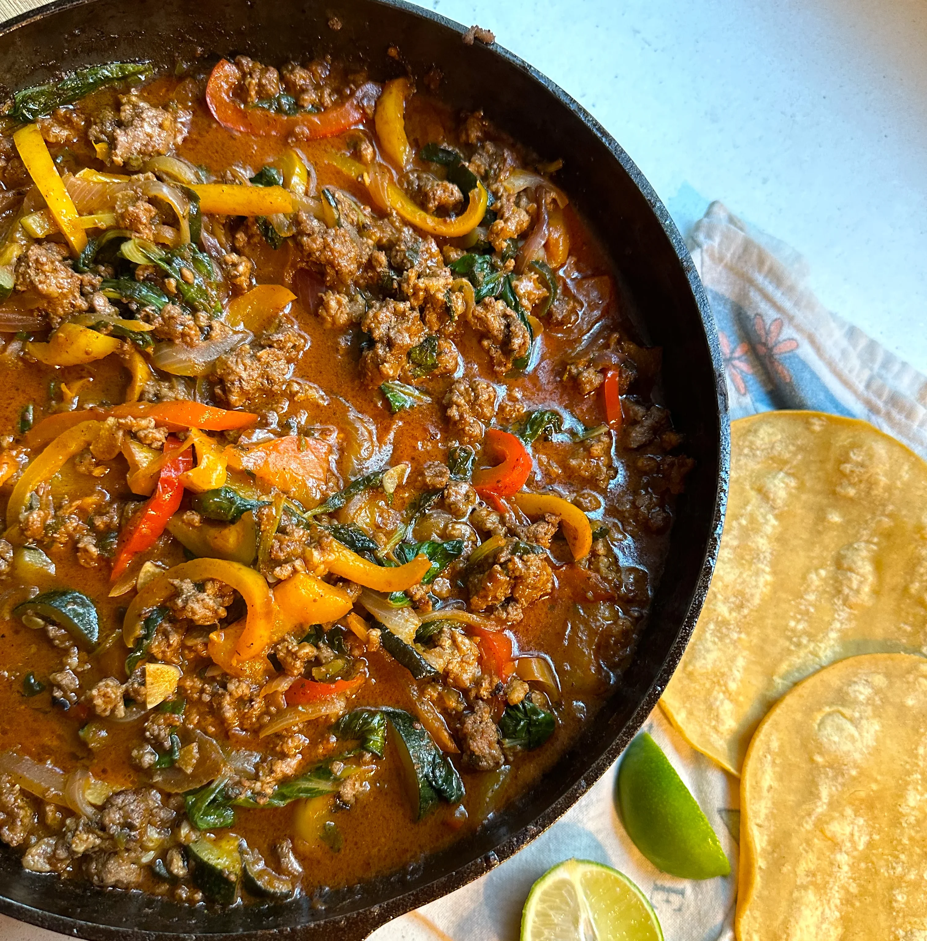 fajita-enchilada-skillet