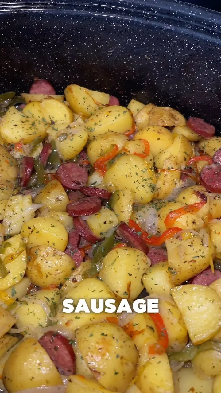 smoked-sasuage-and-potato-bake
