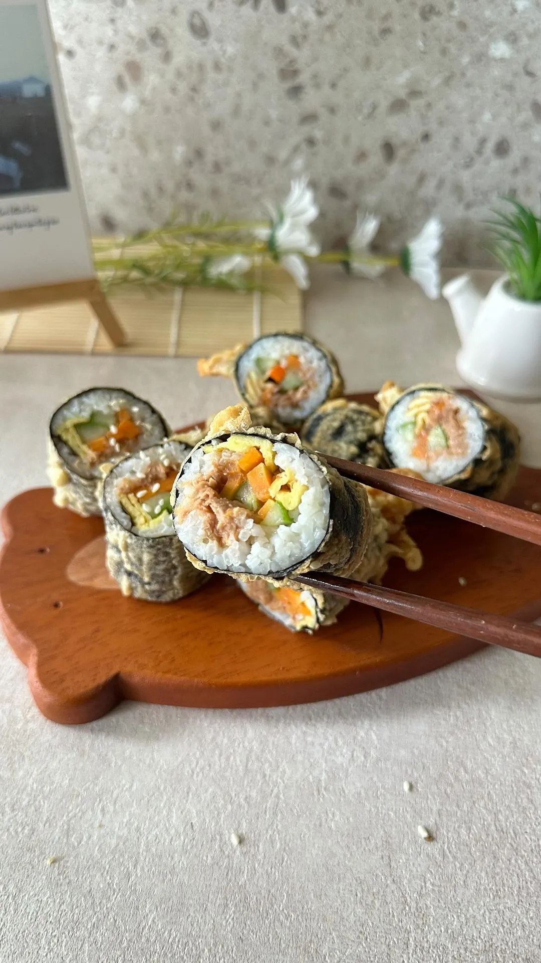 fried-tuna-kimbap