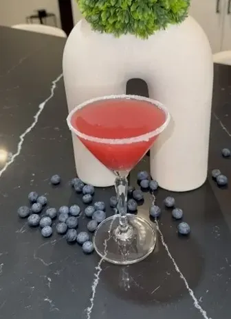 blueberry-martini