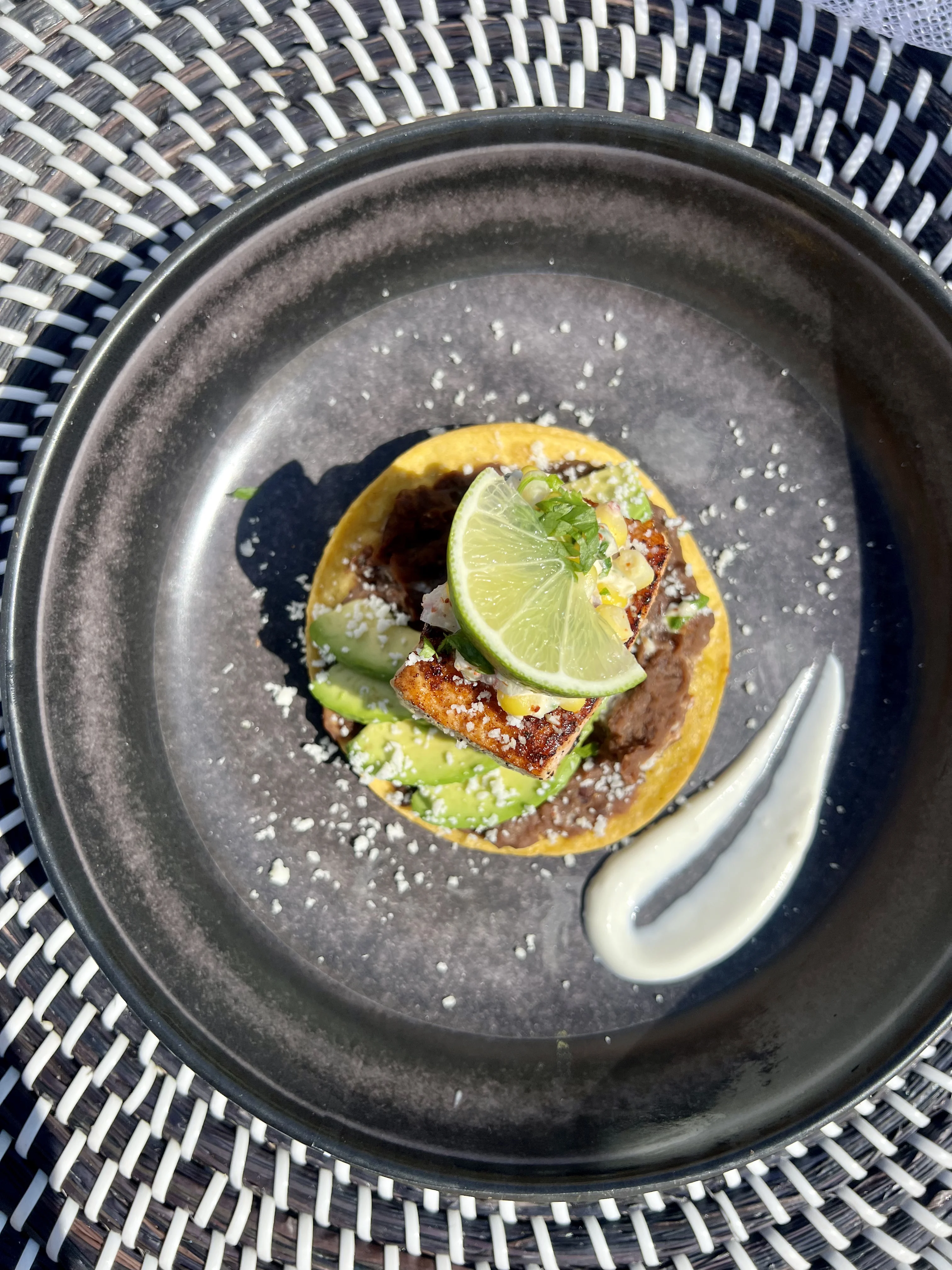 salmon-tostada-w-elote-salsa
