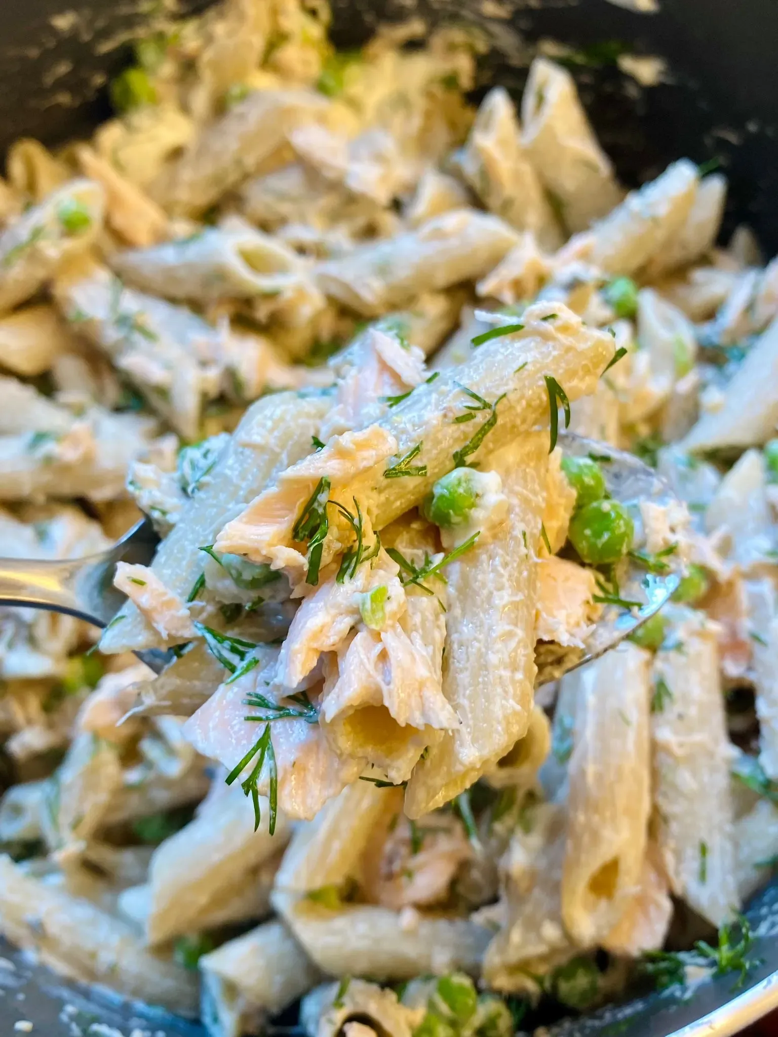 salmon-pasta