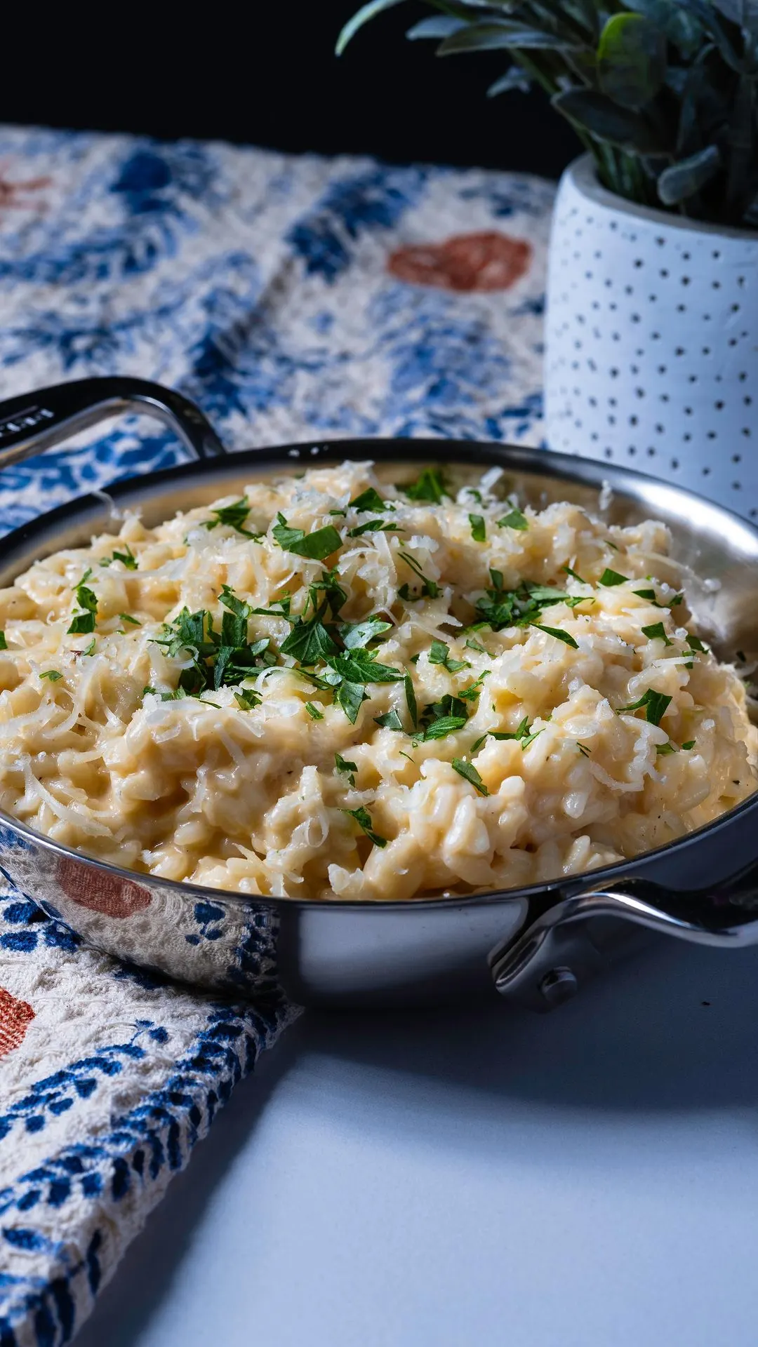 garlic-parmesan-risotto