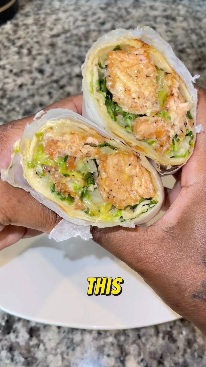 salmon-caesar-wrap