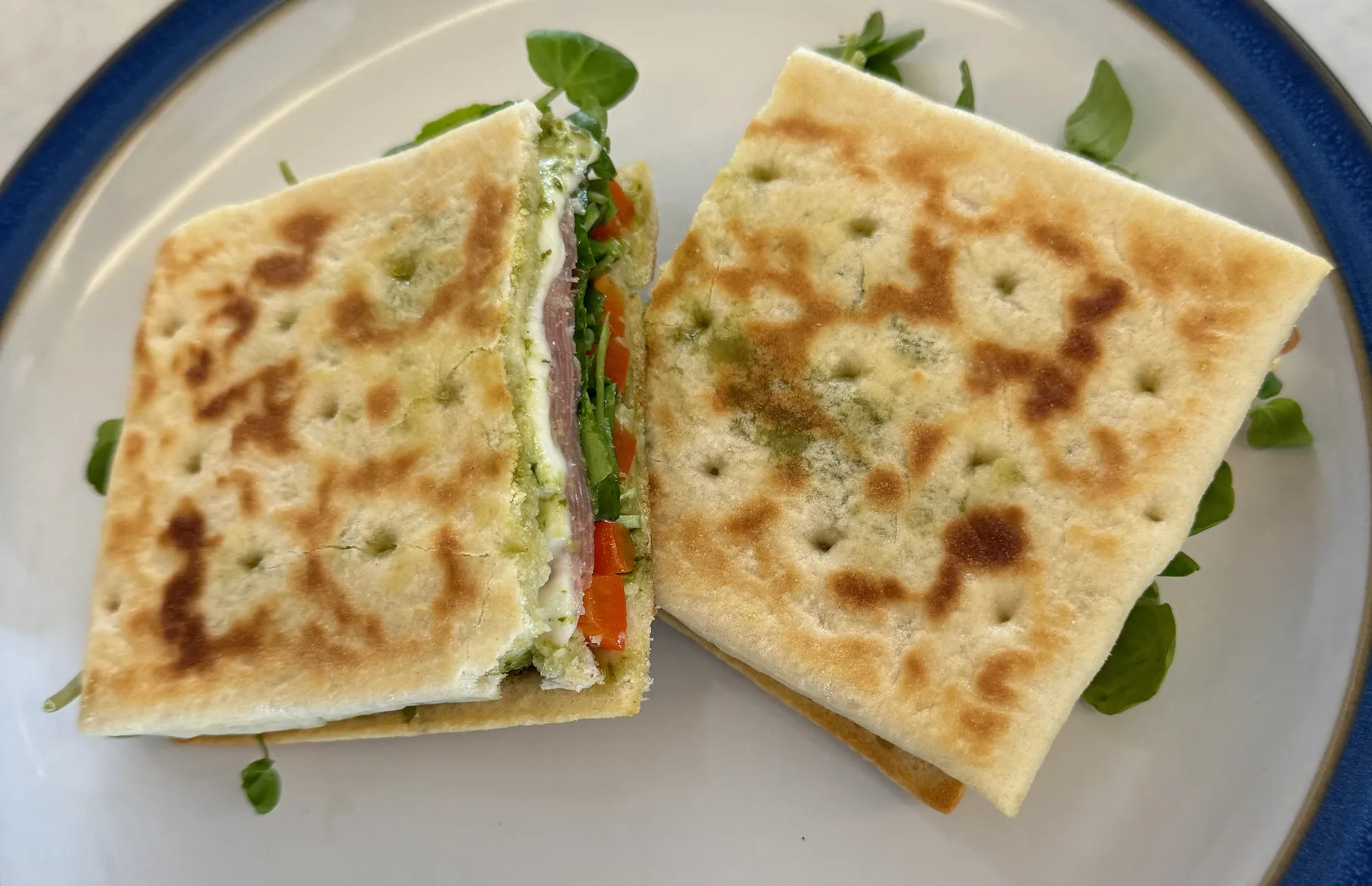 pesto-ham-focaccia