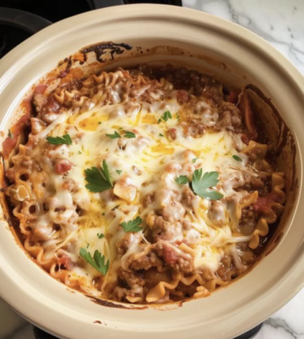 crockpot-lasagna