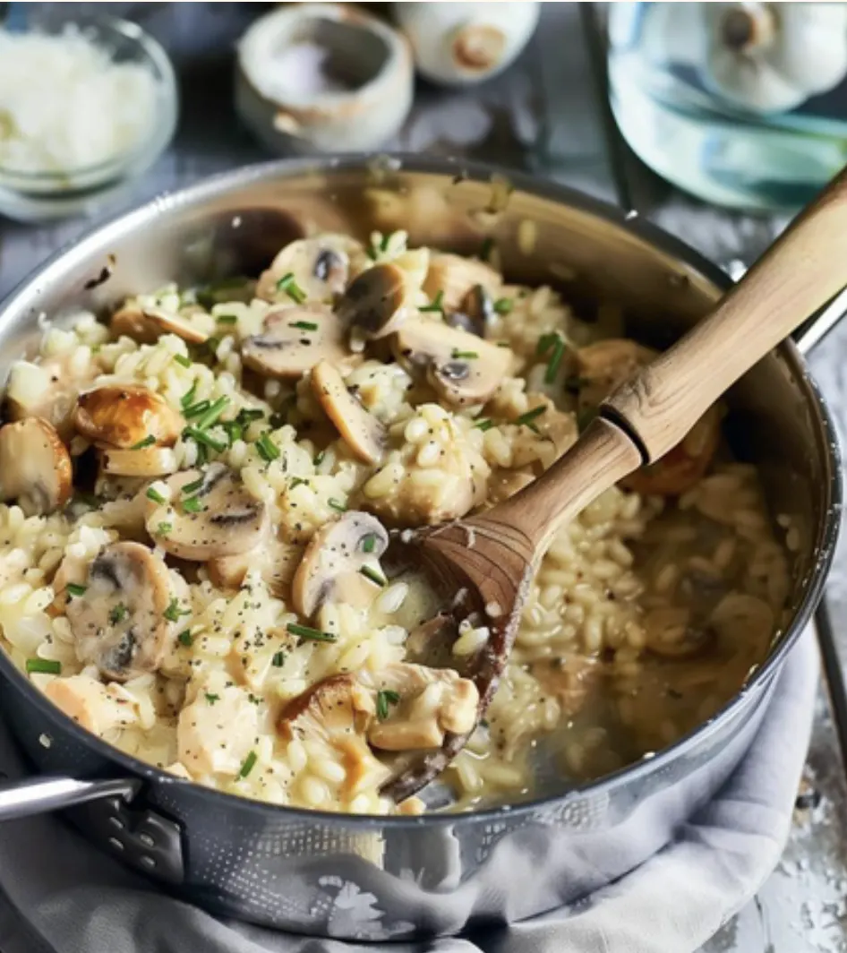 chicken-and-mushroom-risotto