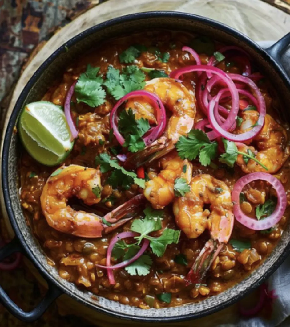 prawn-and-lentil-curry