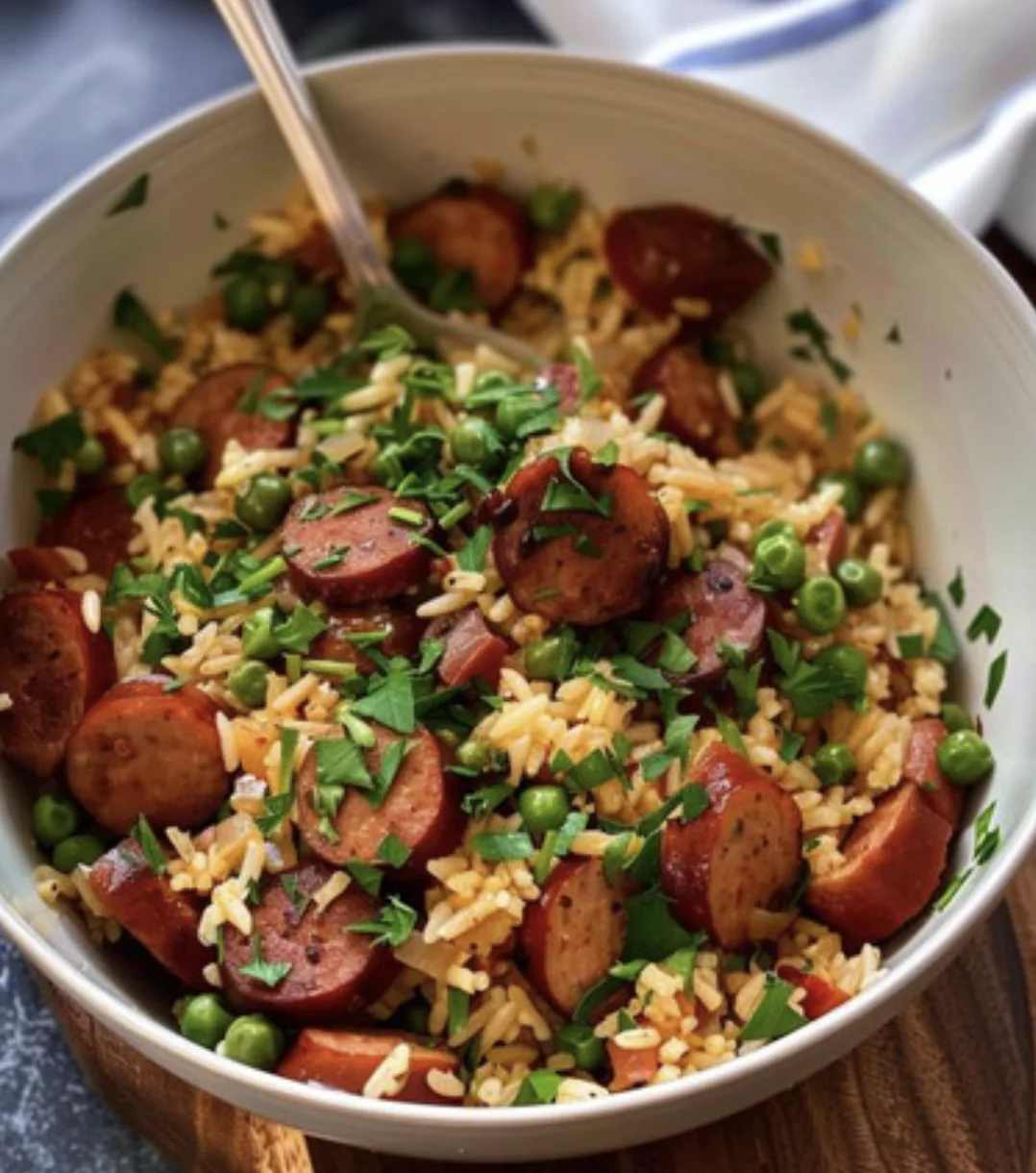 one-pot-smoked-sausage-and-rice