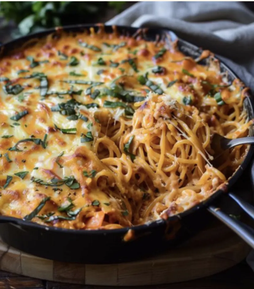 one-pan-cheesy-spaghetti