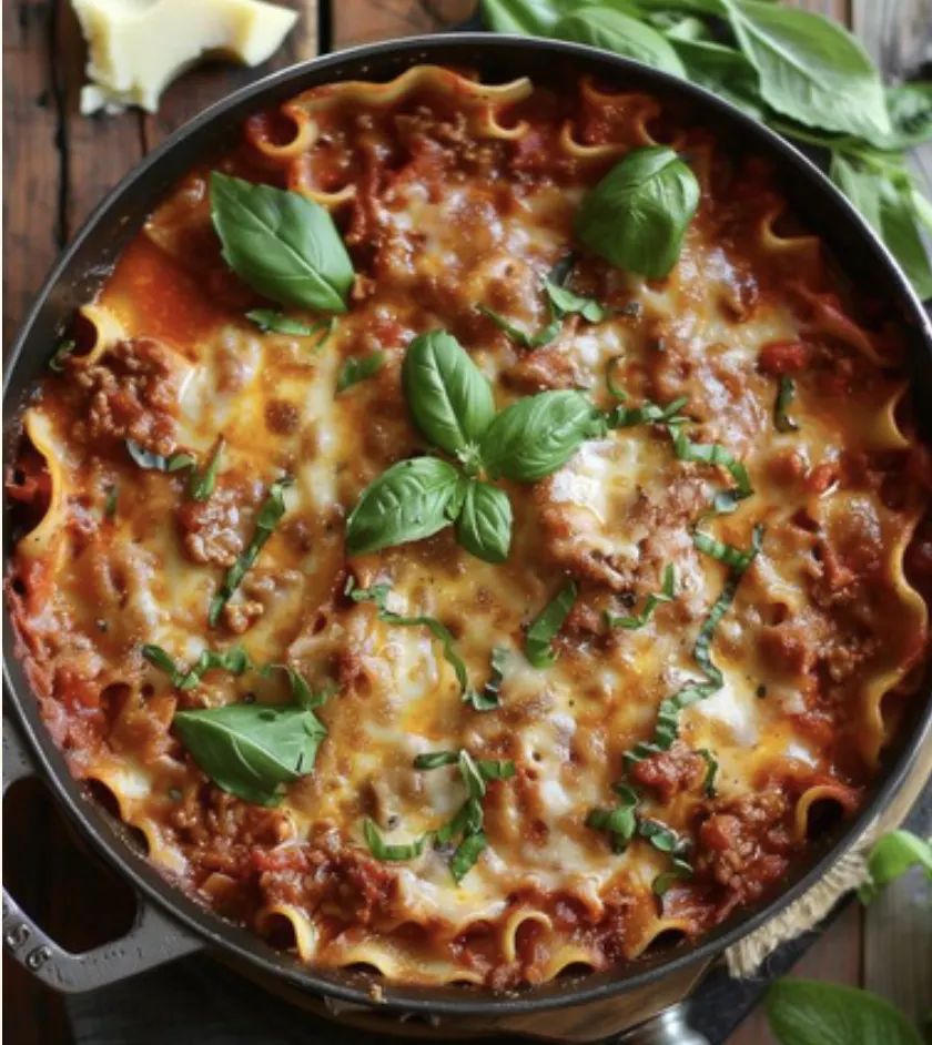 easiest-one-pot-lasagna