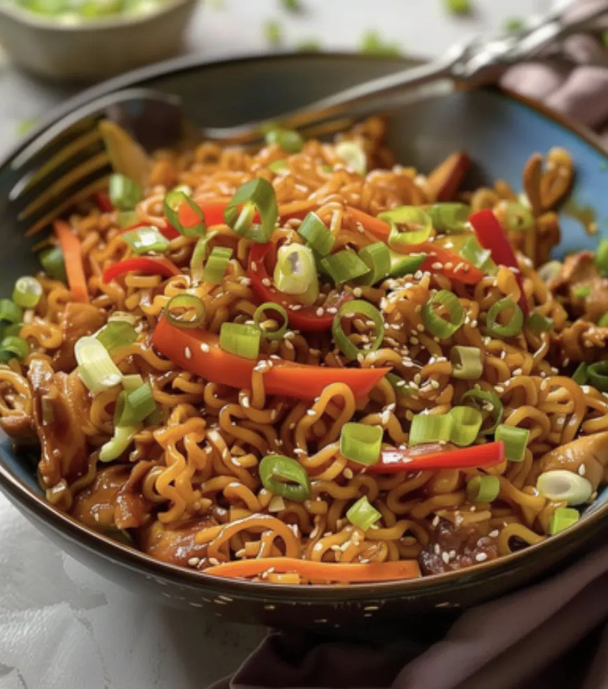 veggie-chicken-ramen-noodles