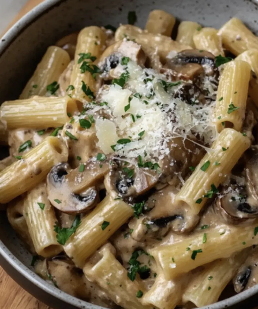 2-fungi-alfredo-rigatoni