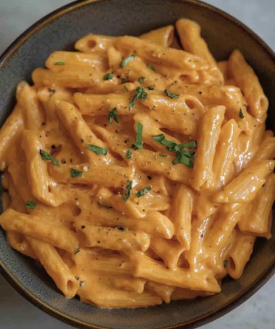 creamy-red-pesto-pasta