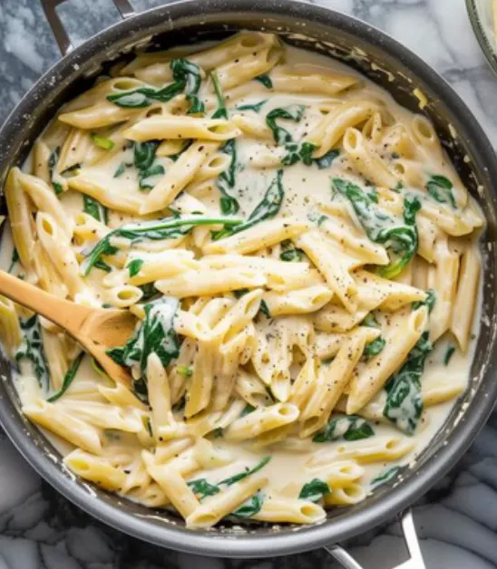 spinach-alfredo-pasta