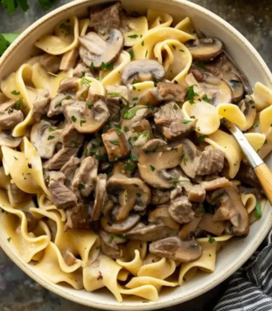 one-pot-beef-stroganoff