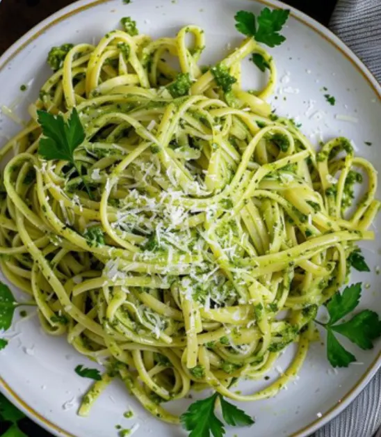 parsley-pesto-pasta