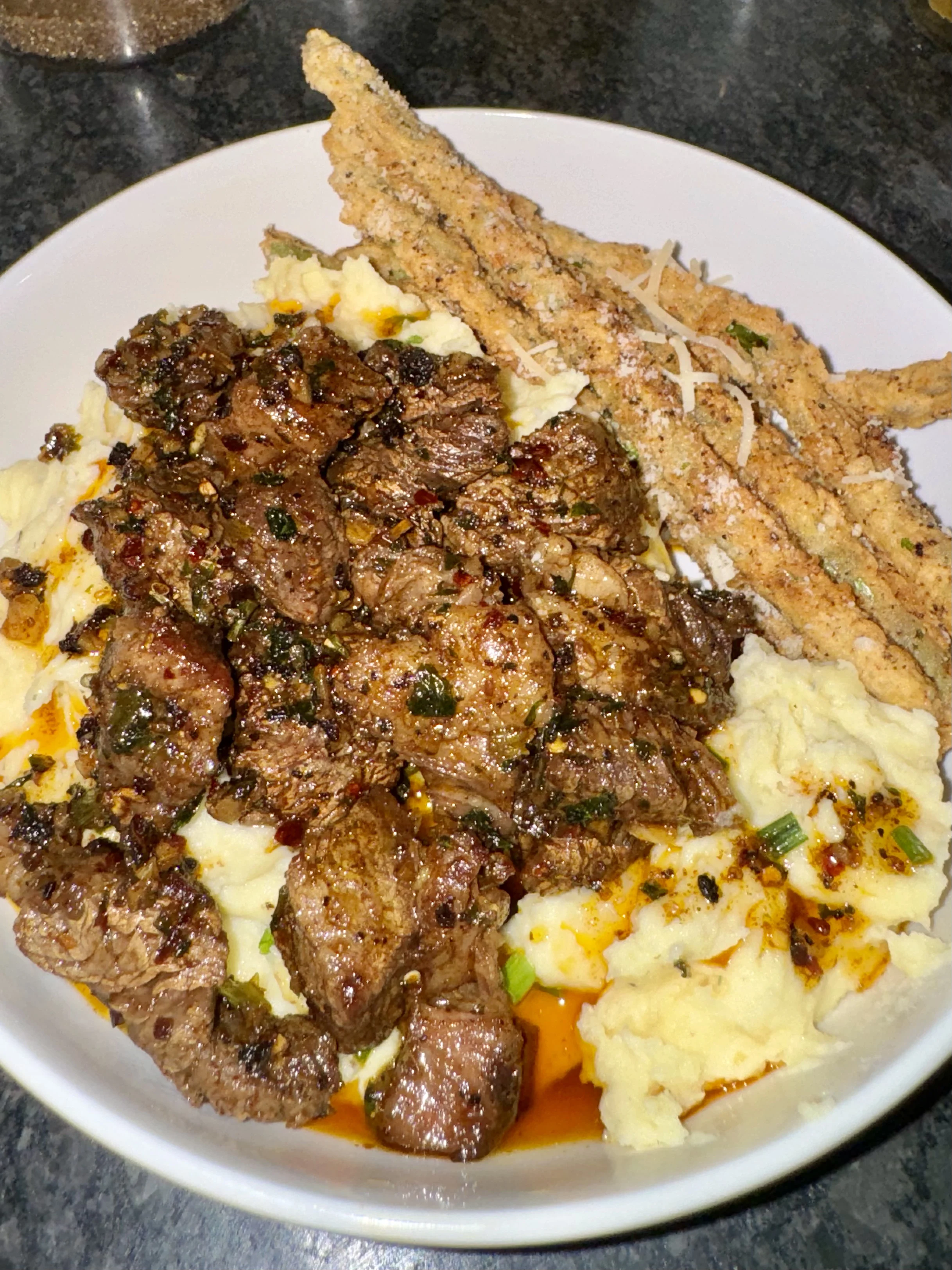 cajun-garlic-butter-steak-bites
