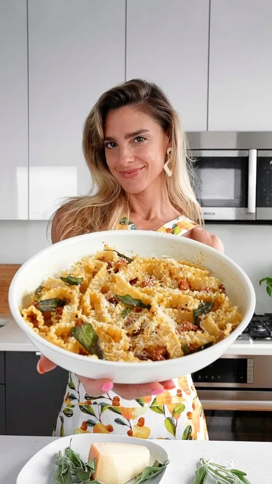 hot-italian-sausage-carbonara-with-fried-brown-butter-sage