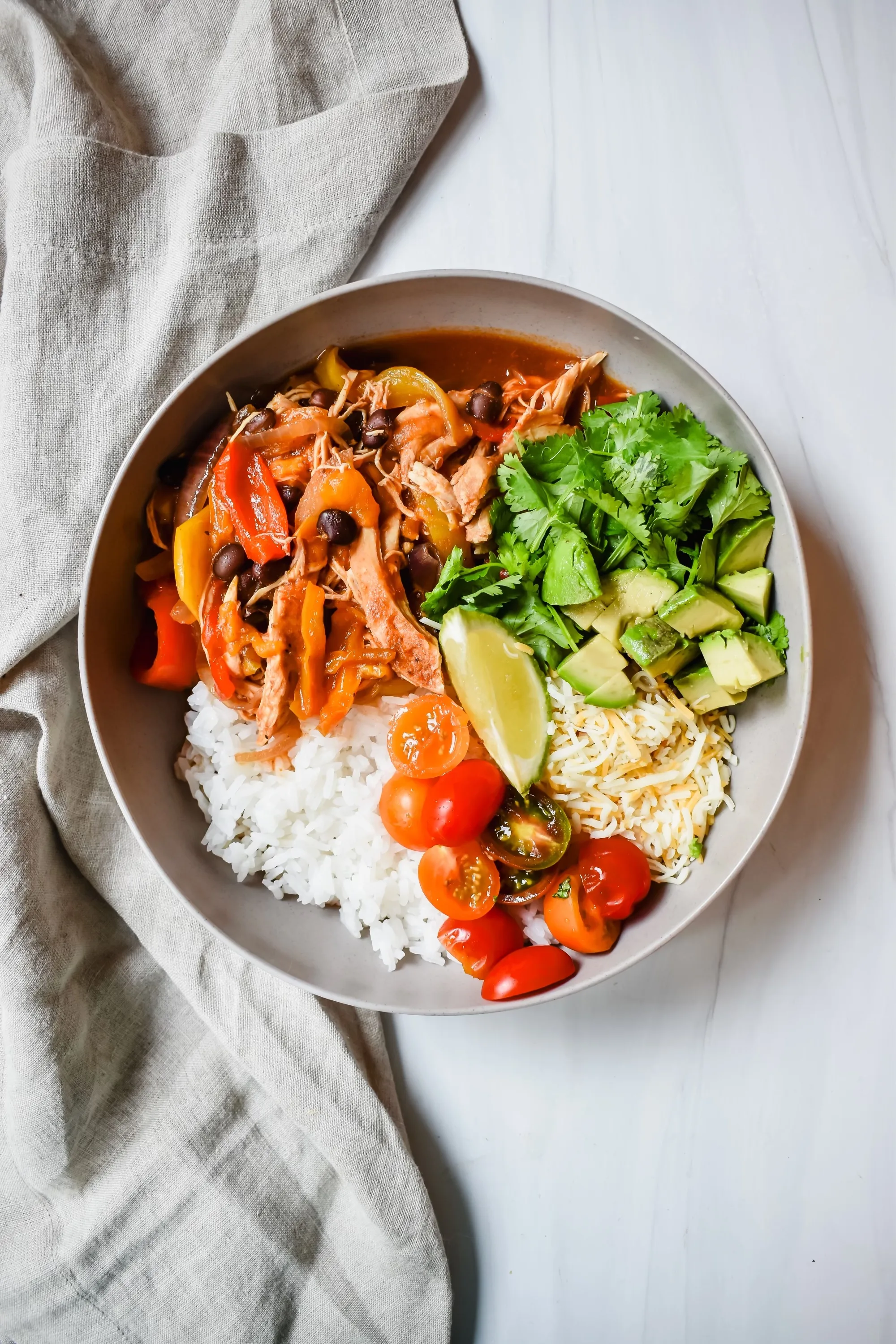 slow-cooker-chicken-fajitas