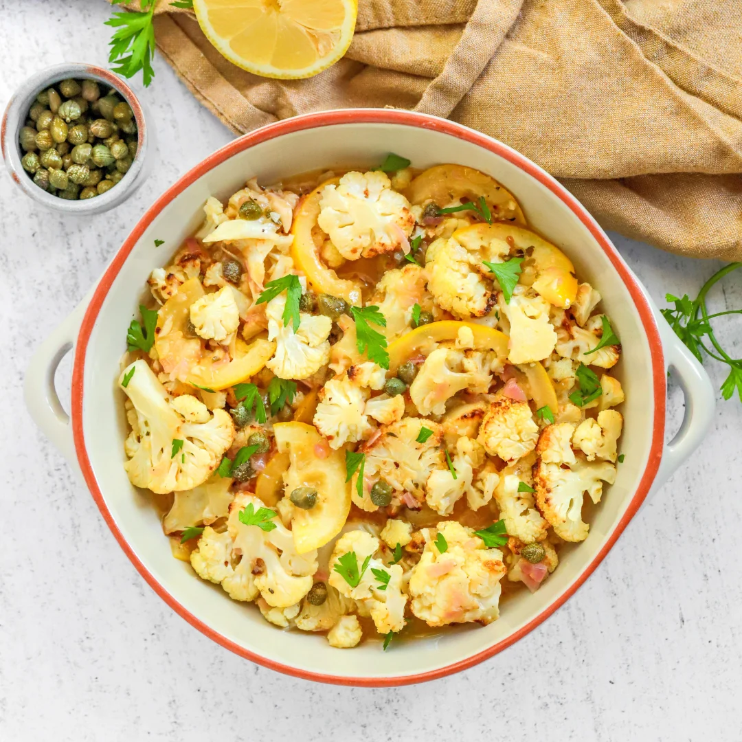 cauliflower-piccata
