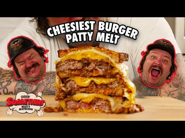 cheesy-burger-patty-melt