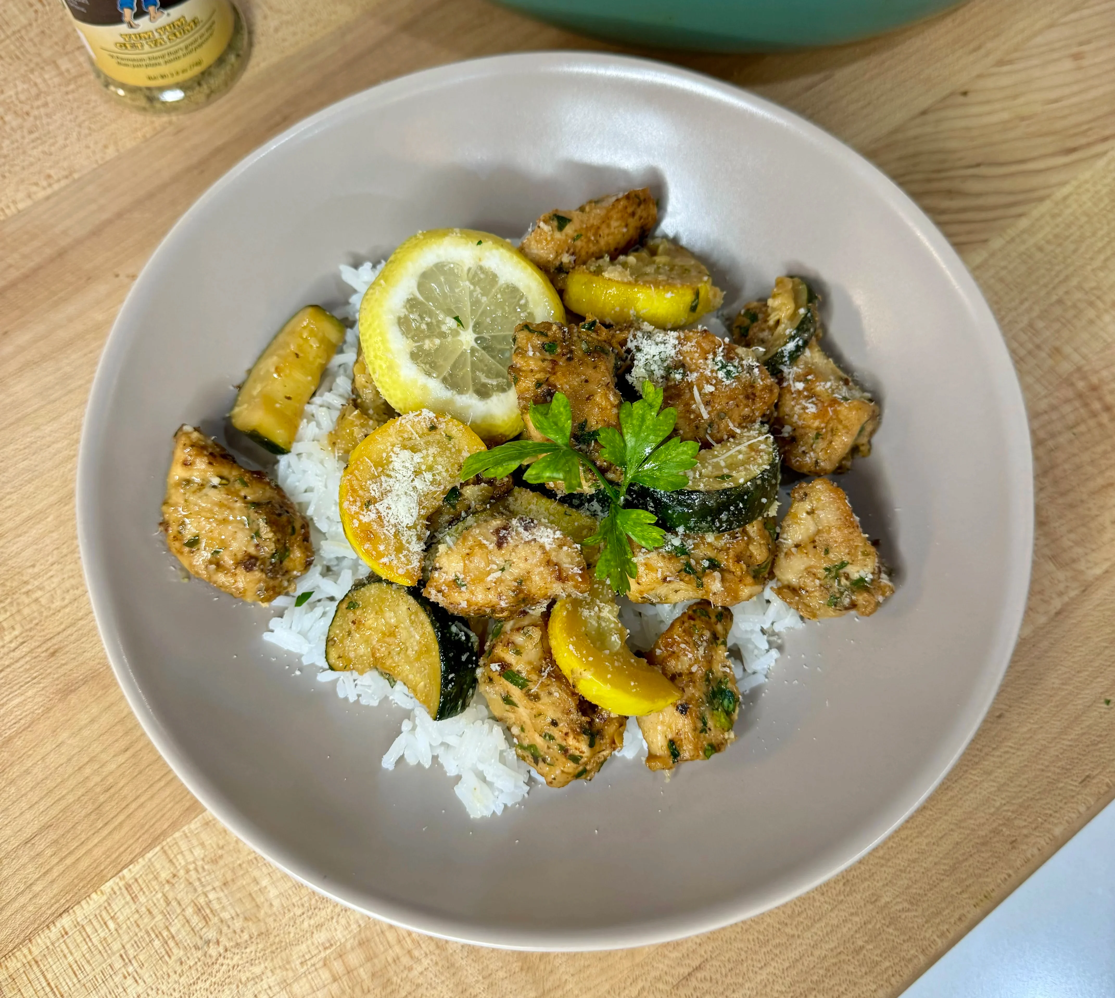 lemon-parmesan-chicken-and-squash-skillet