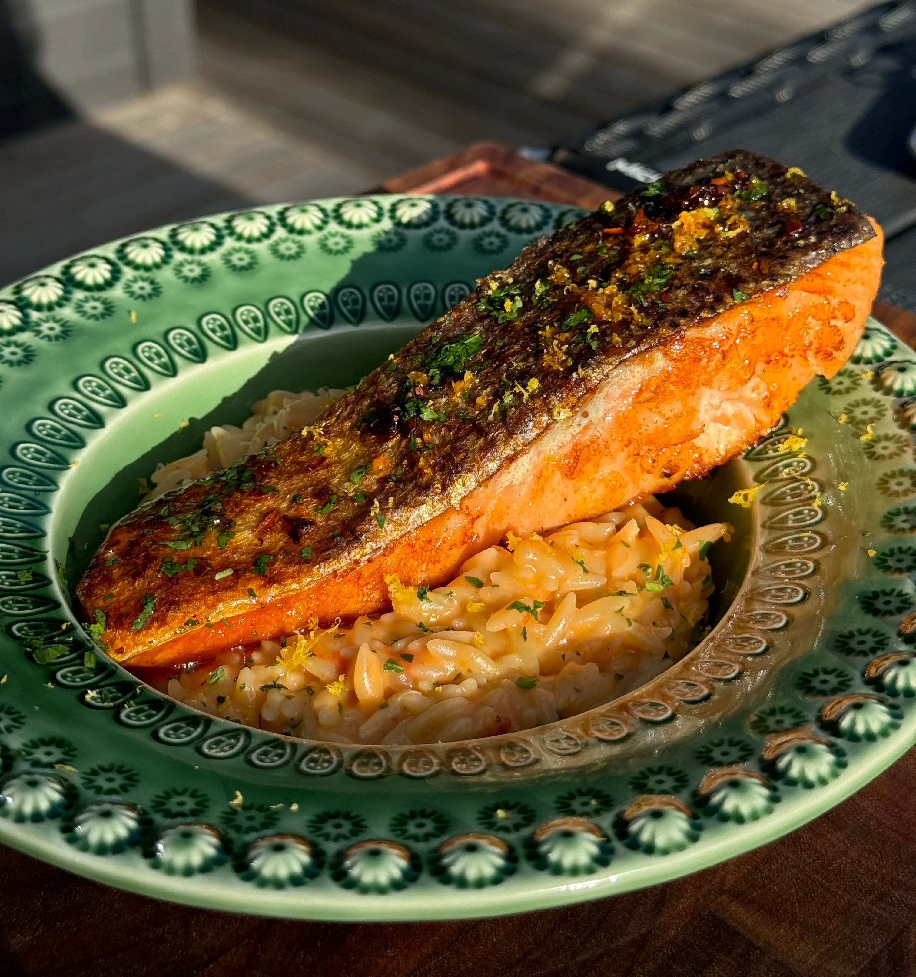 orzo-with-salmon