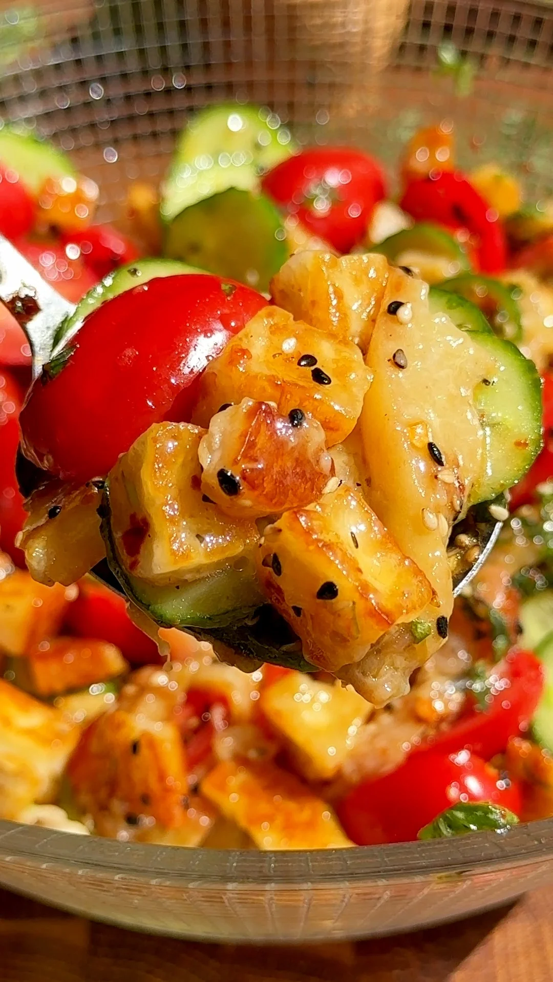 crispy-halloumi-salad