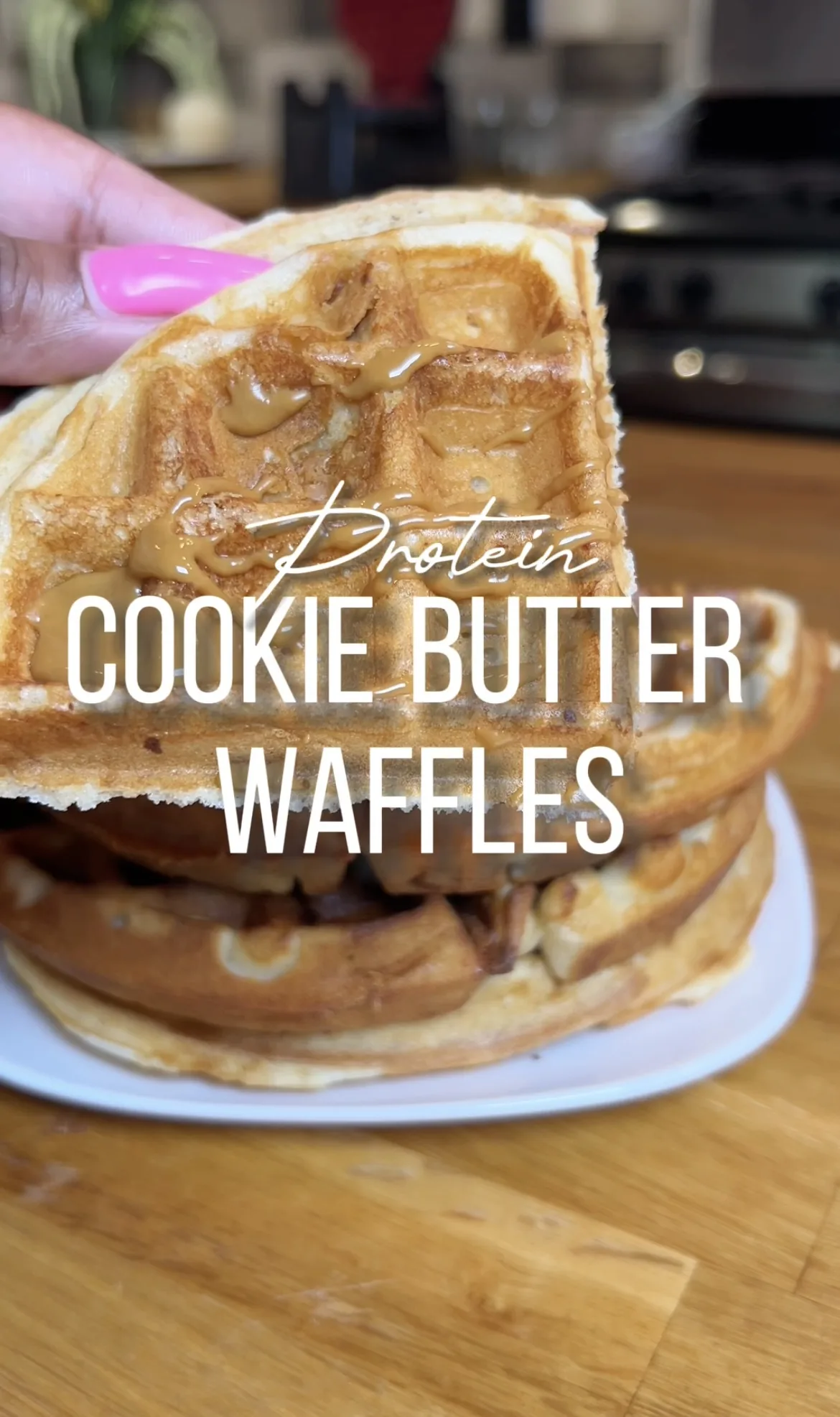 cookie-butter-protein-waffle