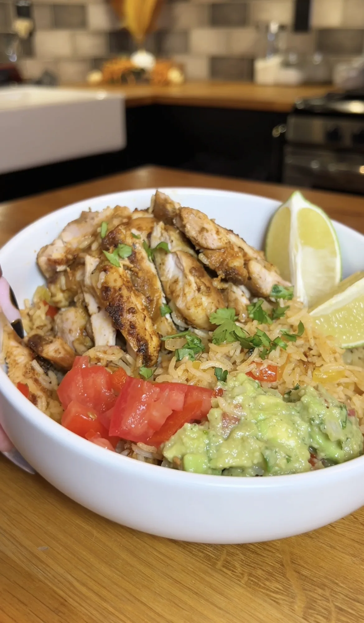 one-pan-fajita-bowl