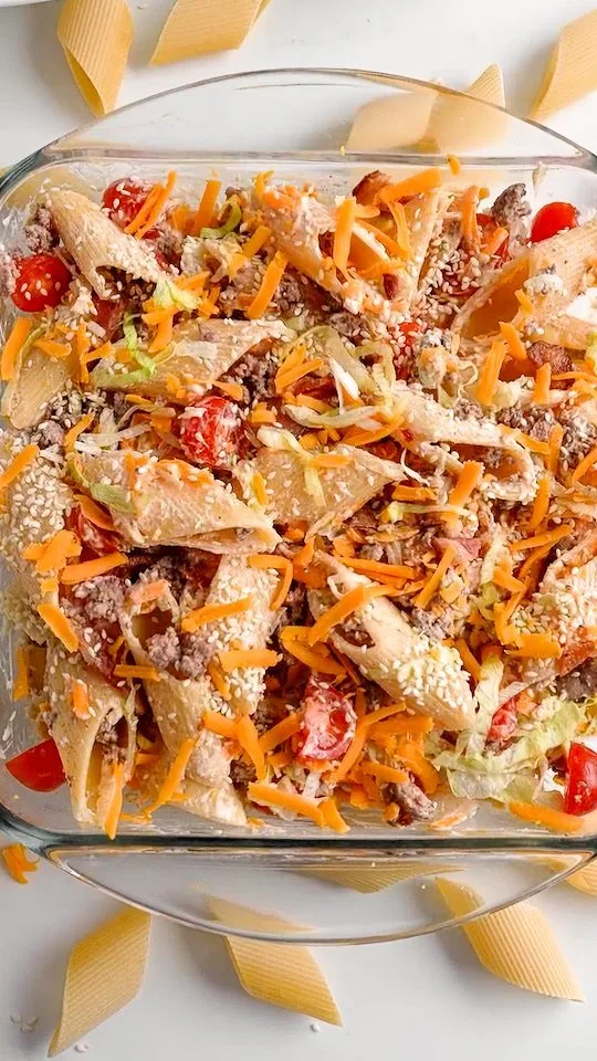 bacon-cheeseburger-big-mac-pasta-salad
