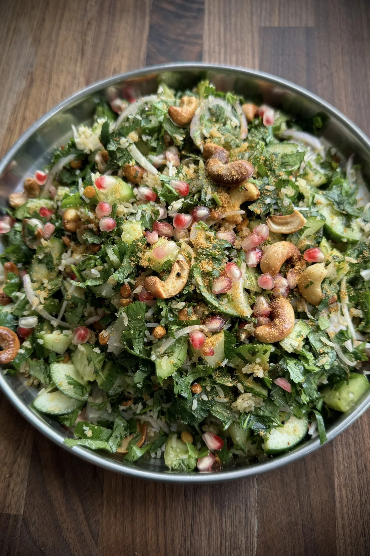 south-indian-inspired-crispy-rice-salad