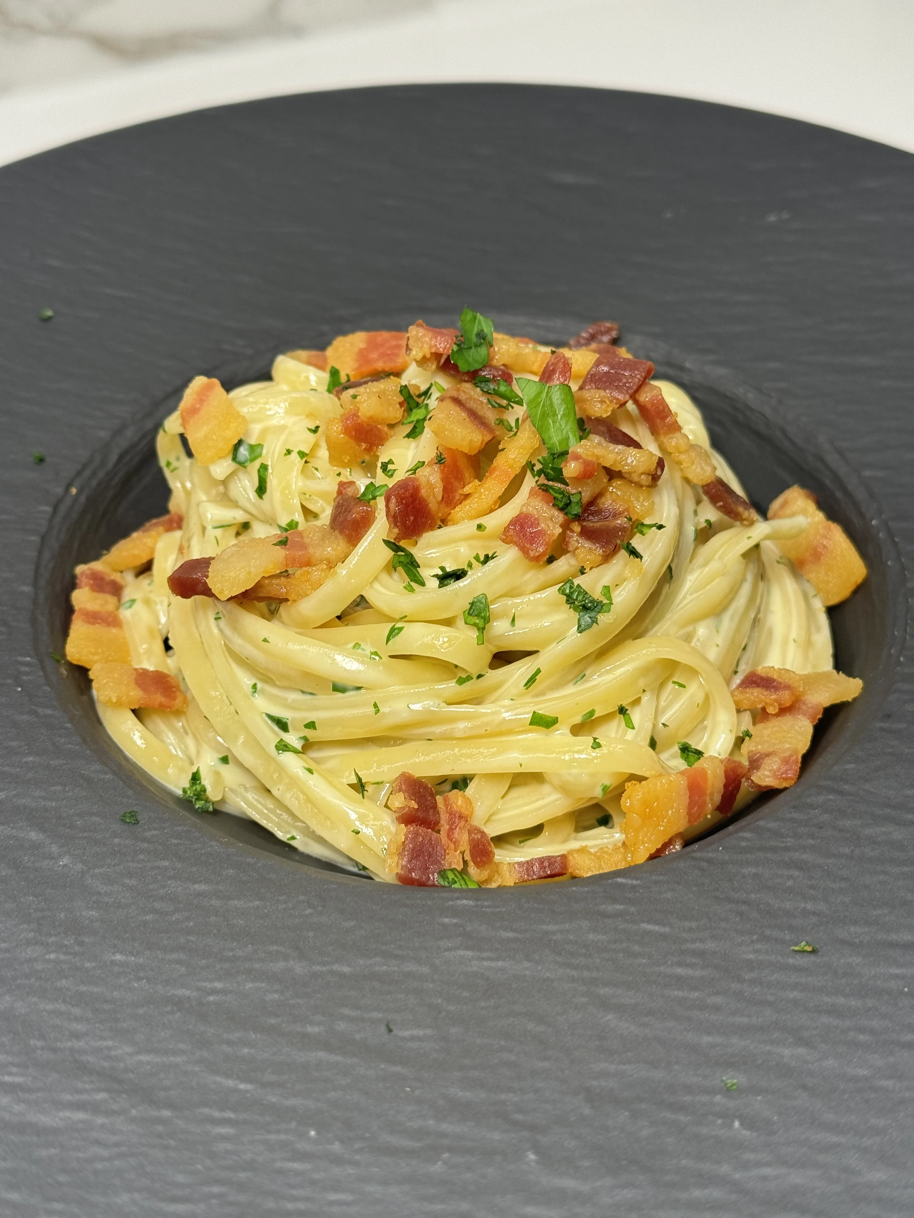gorgonzola-pasta-with-bacon