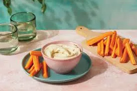 day-1:-afternoon-snack:-carrot-sticks-with-hummus