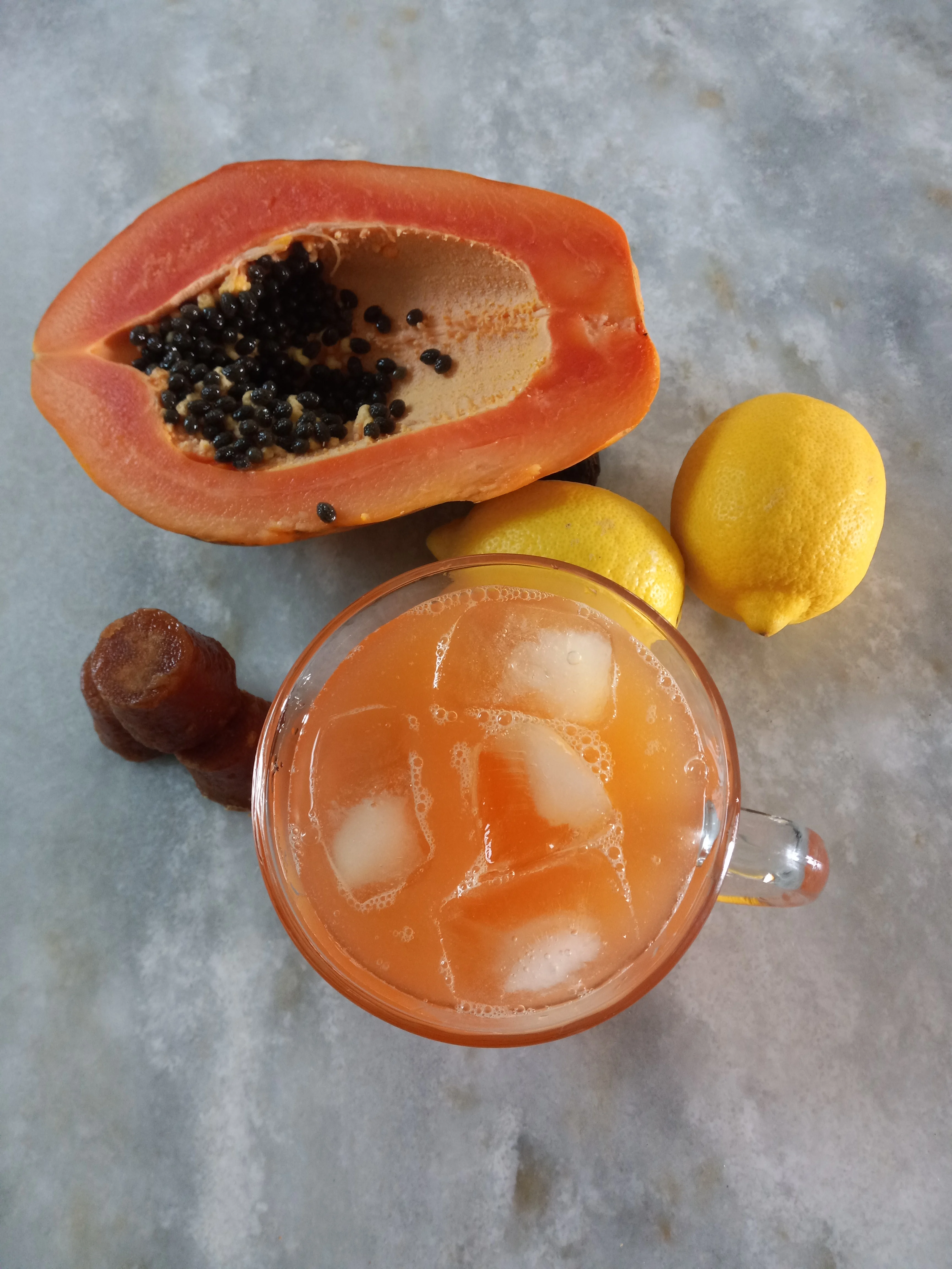 papaya-lemon-juice
