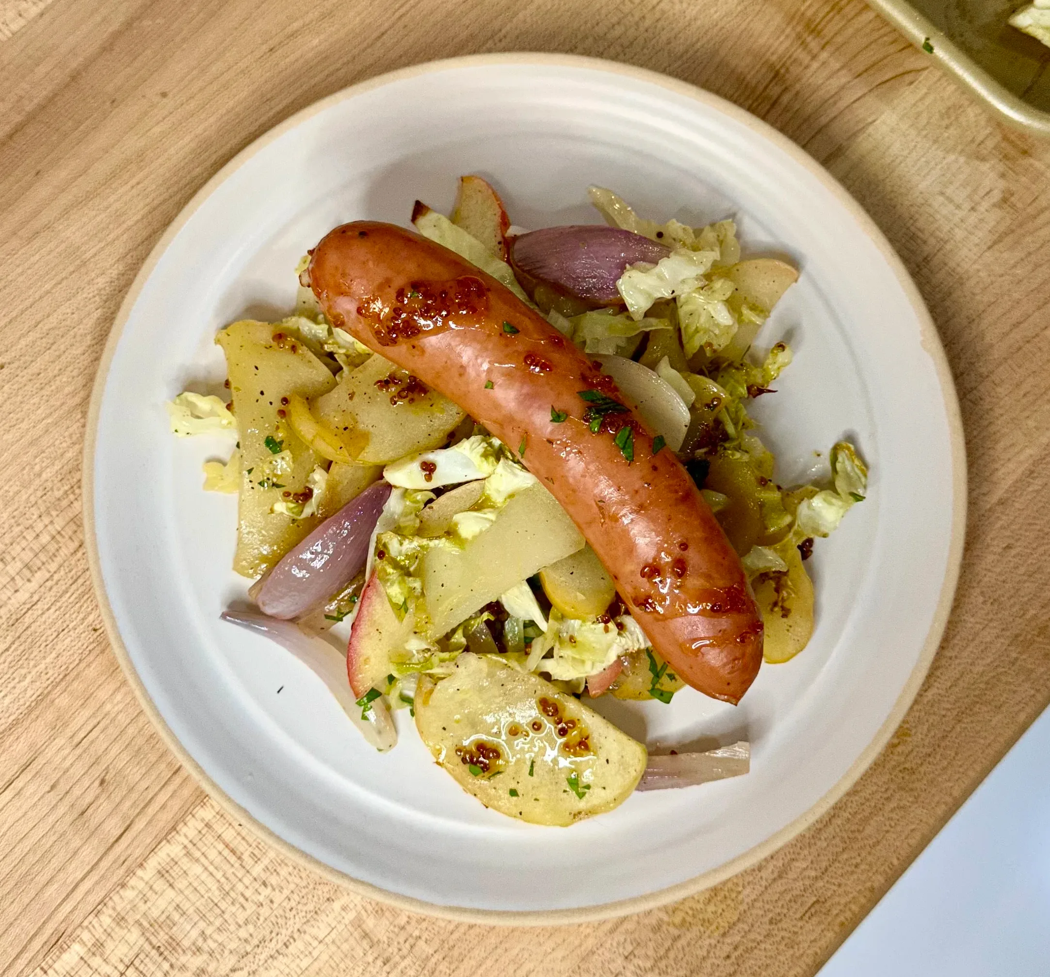 sausages-with-caramelized-veggies-and-apples