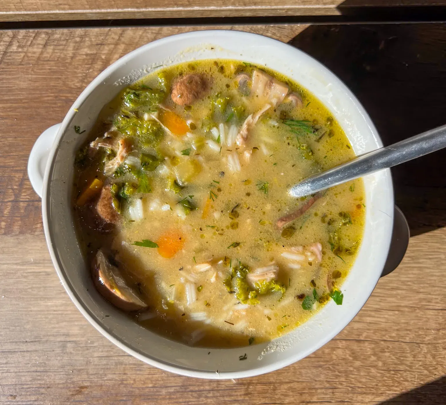 rice-and-chicken-soup