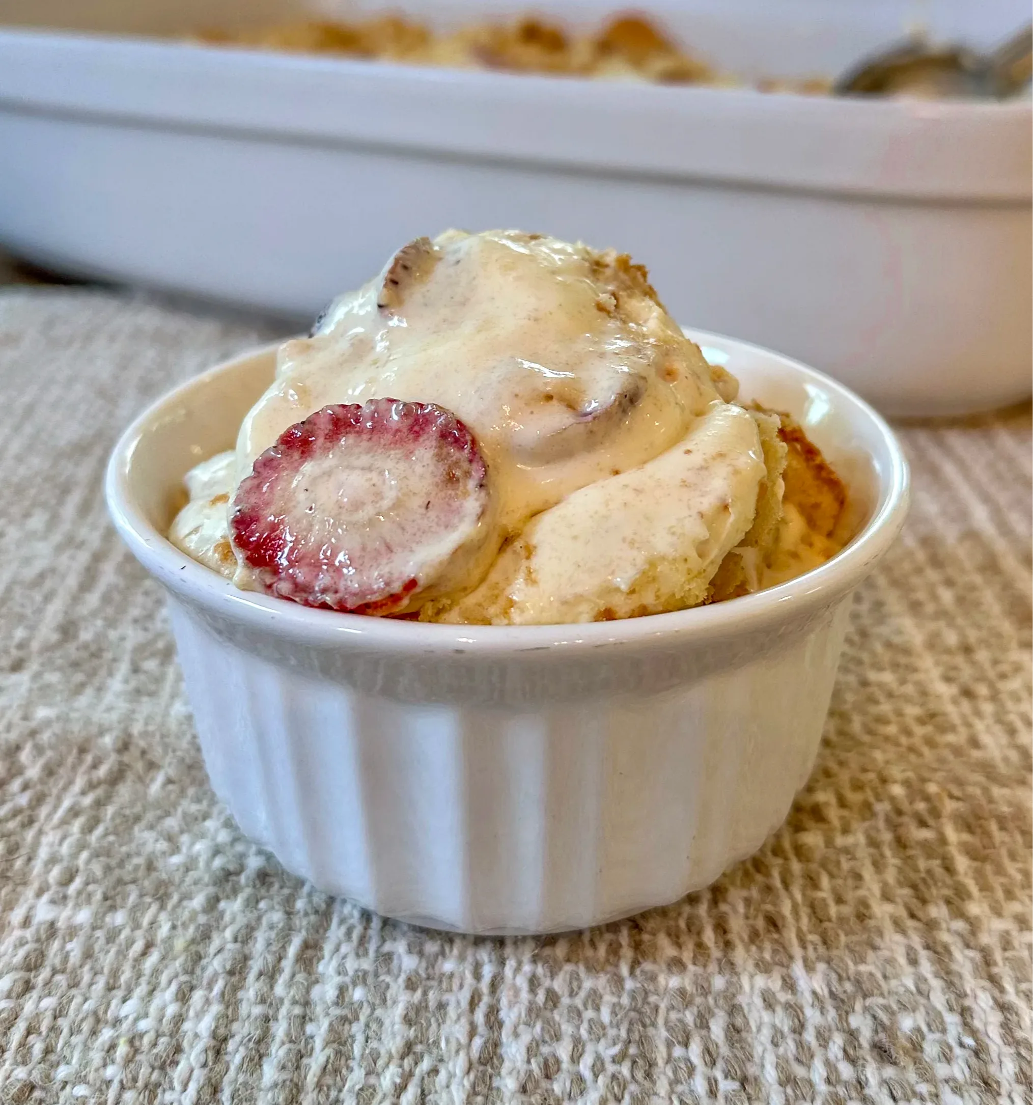 strawberry-banana-pudding