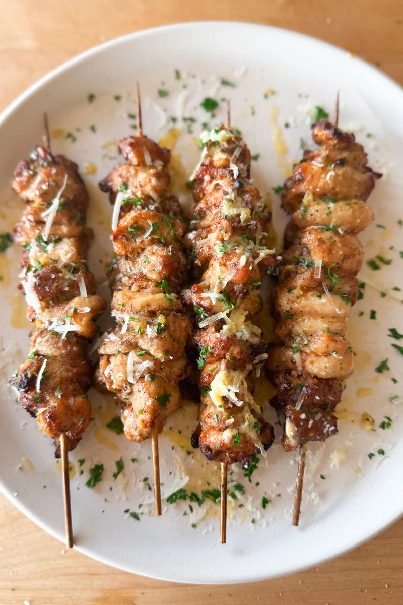 garlic-parmesan-chicken-skewers