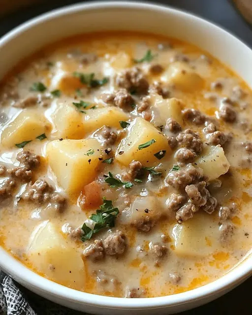 creamy-potato-and-hamburger-soup