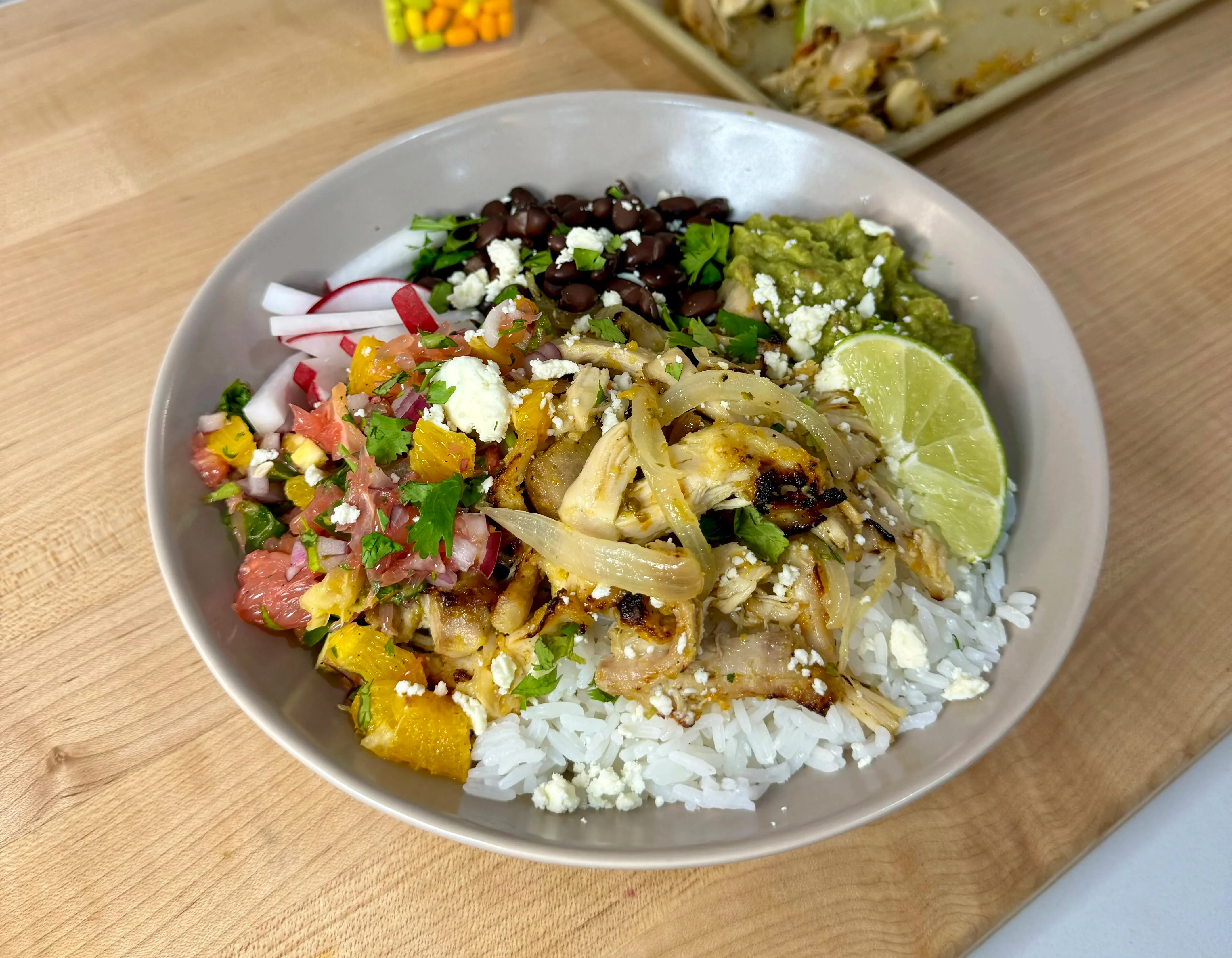 citrus-chicken-carnitas-bowls