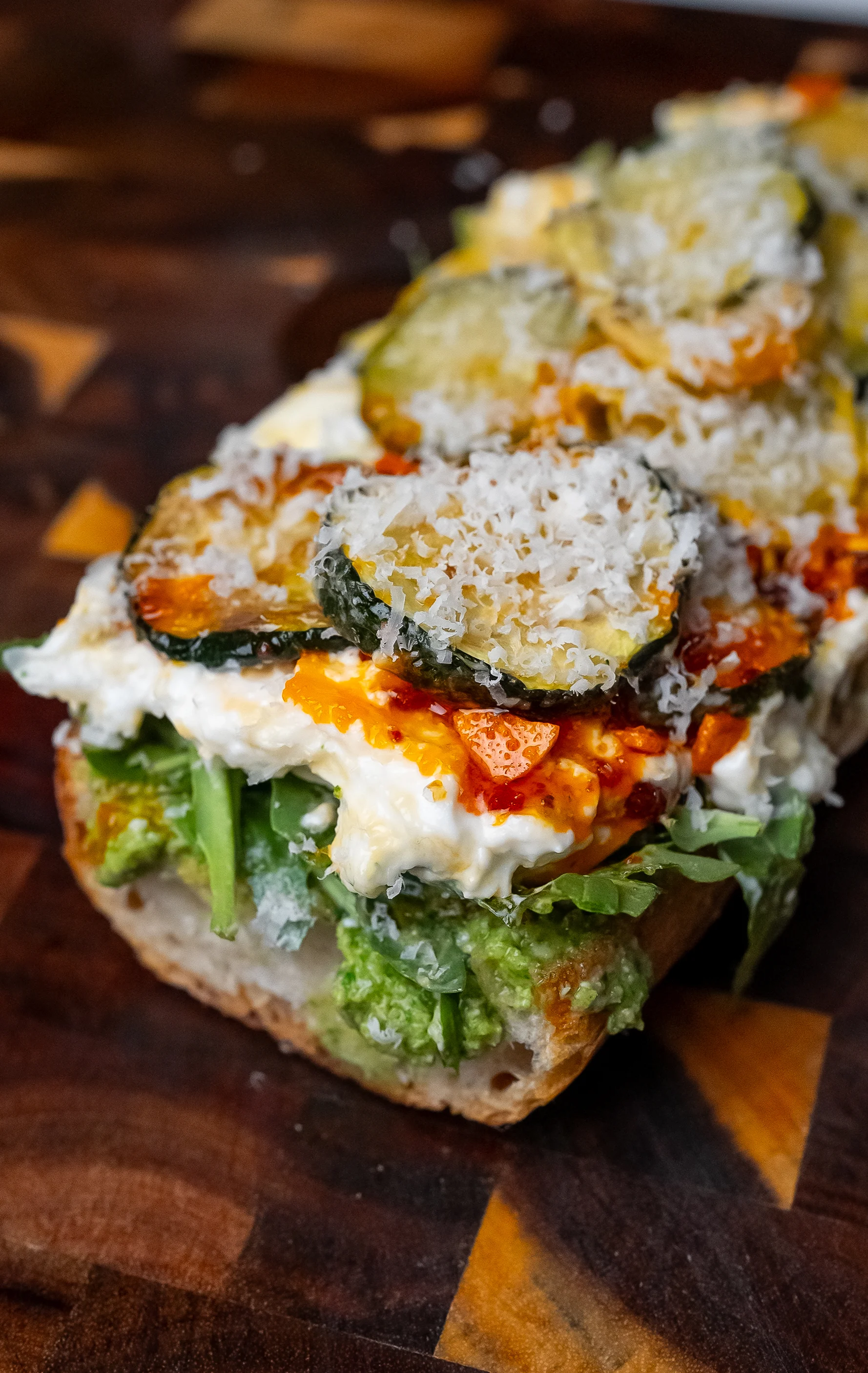 burrata-and-olive-pesto-sandwich-with-zucchini-confit