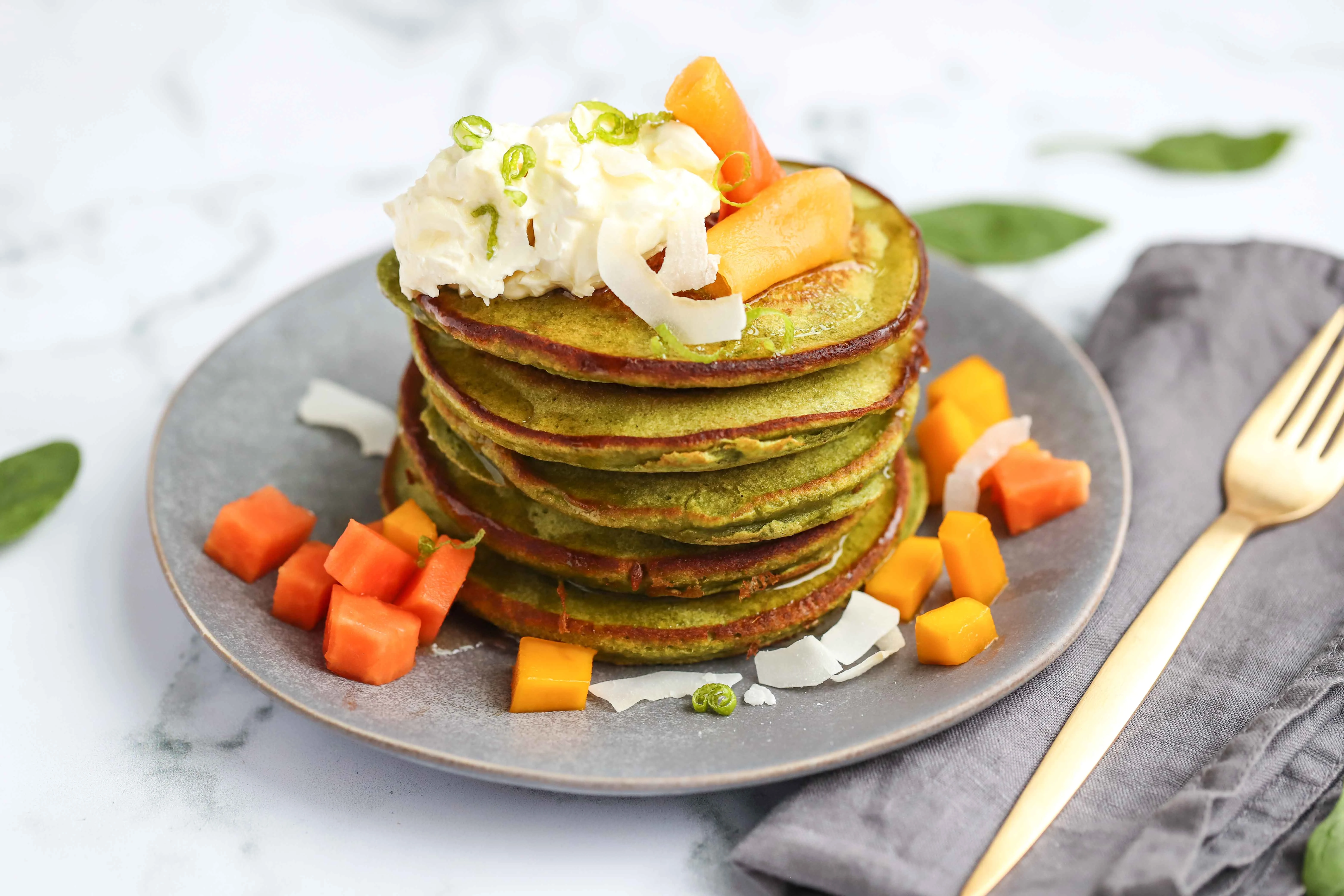 green-pancakes