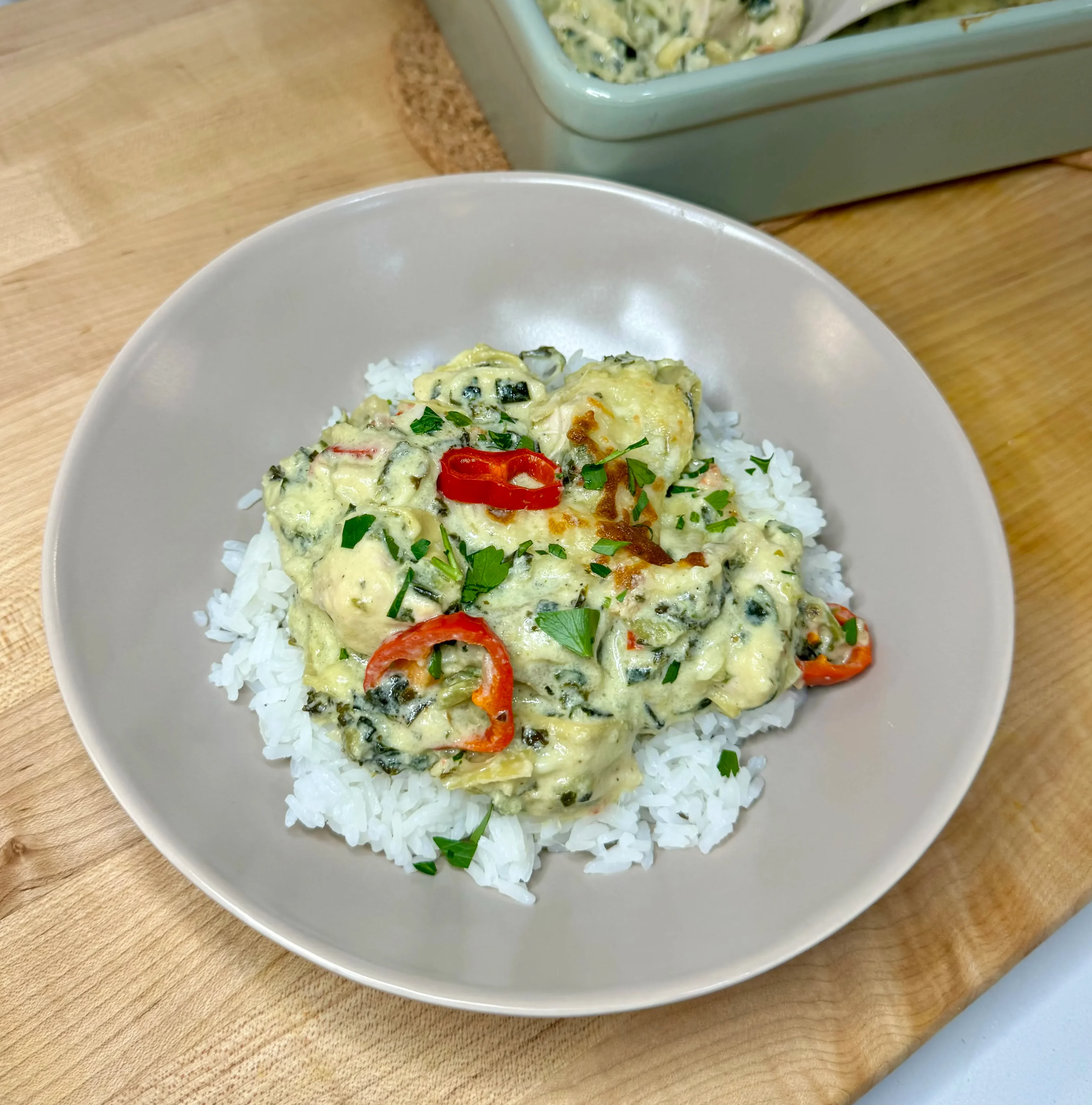 spinach-artichoke-chicken-bake