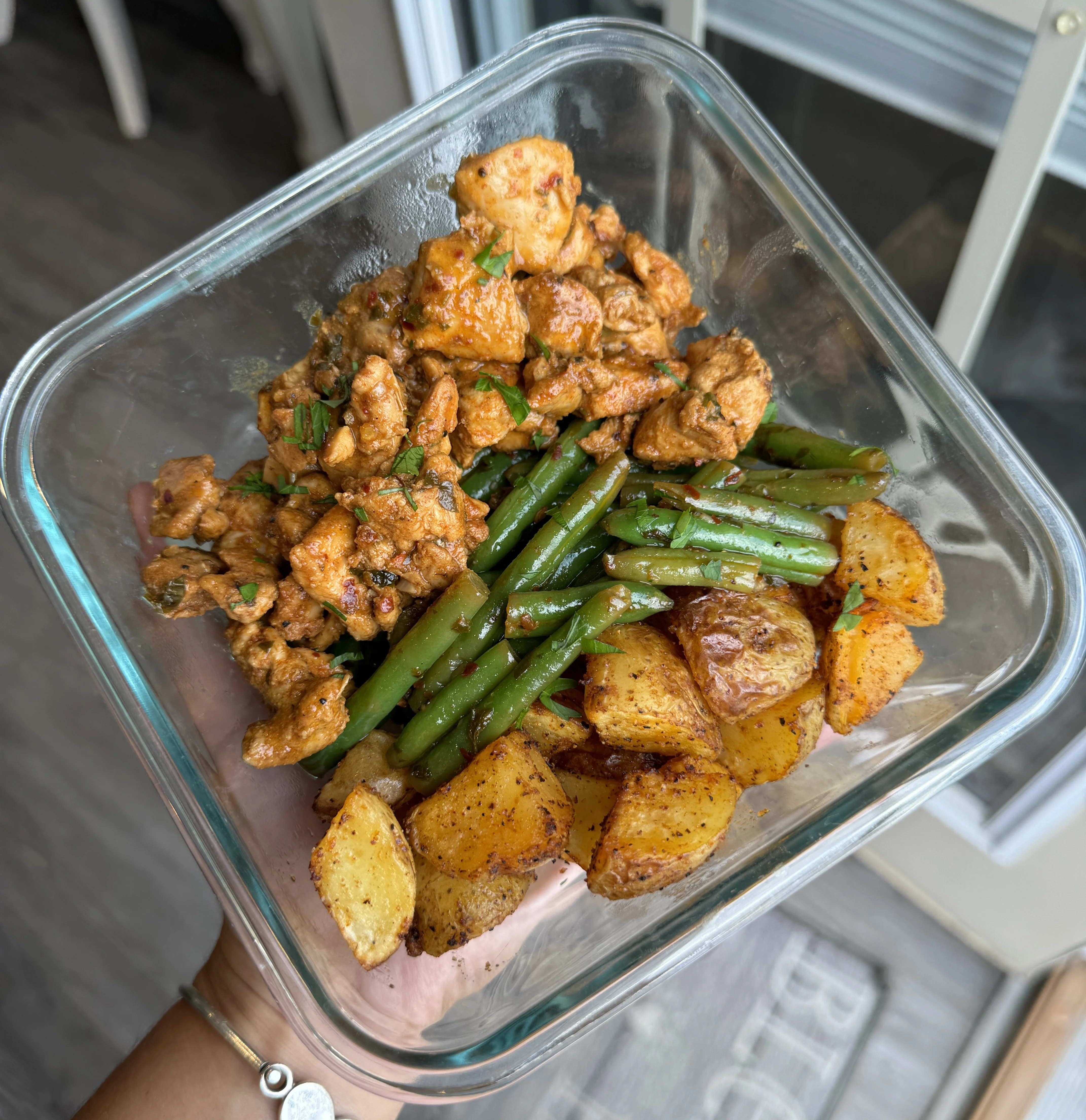 chicken-and-green-beans-with-baby-potatoes
